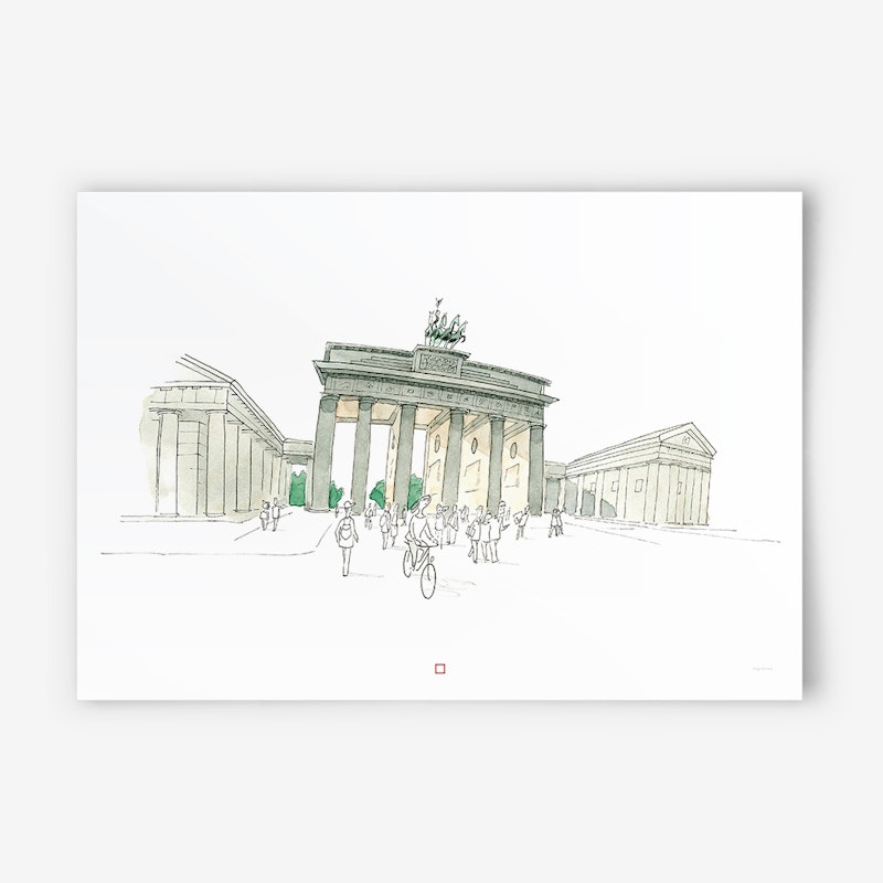 Caja Blanca de BERLÍN + Colección de ocho láminas seleccionadas del libro en formato A5 - Tintablanca